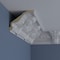 Ekena Millwork 5 1/4"H x 6 1/4"P x 8 1/4"F x 94 1/2"L Monique Crown Moulding MLD05X06X08MO - alternate 6